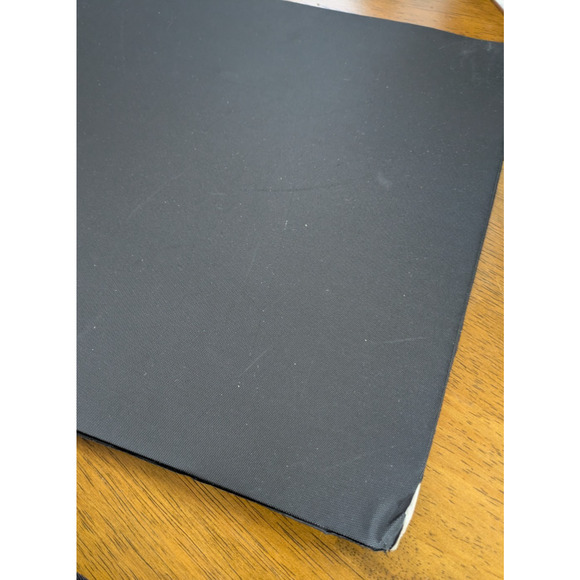 B.U.M. Equipment Duffel Bag Black White Logo Vintage 80s 90s Shoulder Strap Gym - Picture 3 of 7